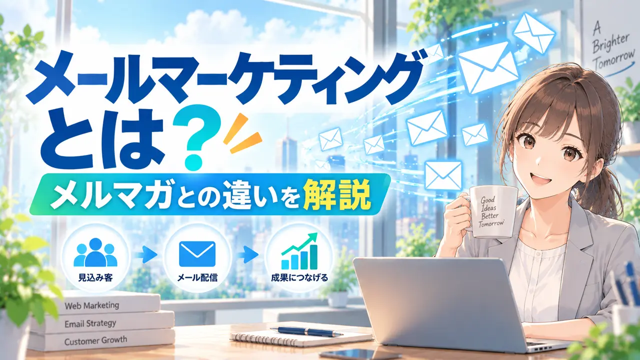 メールマーケティングとは？メルマガとの違いを解説
