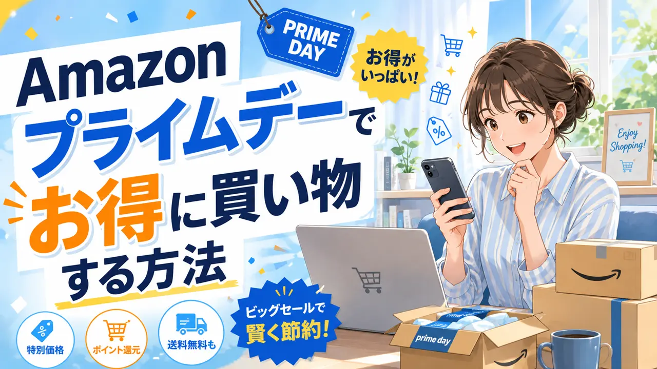 【Amazon】プライムデーでお得に買い物する方法